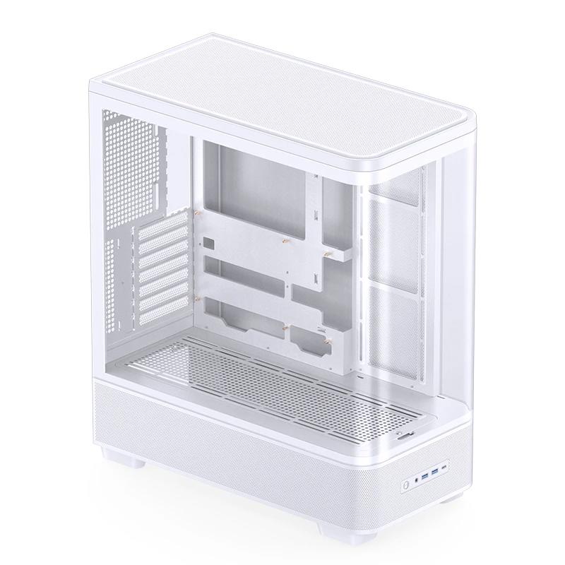 A large main feature product image of Jonsbo TK-5 Mid Tower Case (White)
