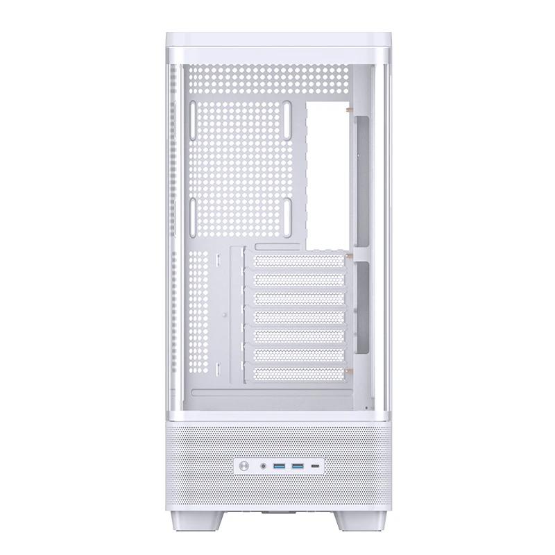 A large main feature product image of Jonsbo TK-5 Mid Tower Case (White)