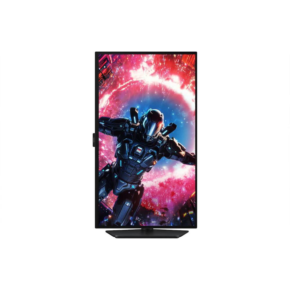 A large main feature product image of Samsung Odyssey OLED G7 G70SH - 27" 4K 2160p 165Hz 0.03ms Gaming Monitor