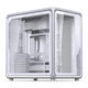A small tile product image of Jonsbo X400 Dual-Chamber Aluminium Frame Mid Tower Case (White)