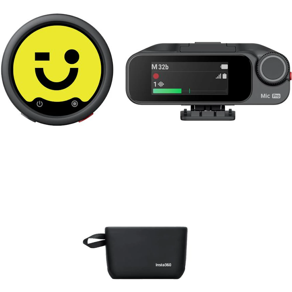 Insta360 Mic Pro 1 TX + 1 RX Wireless Microphone System