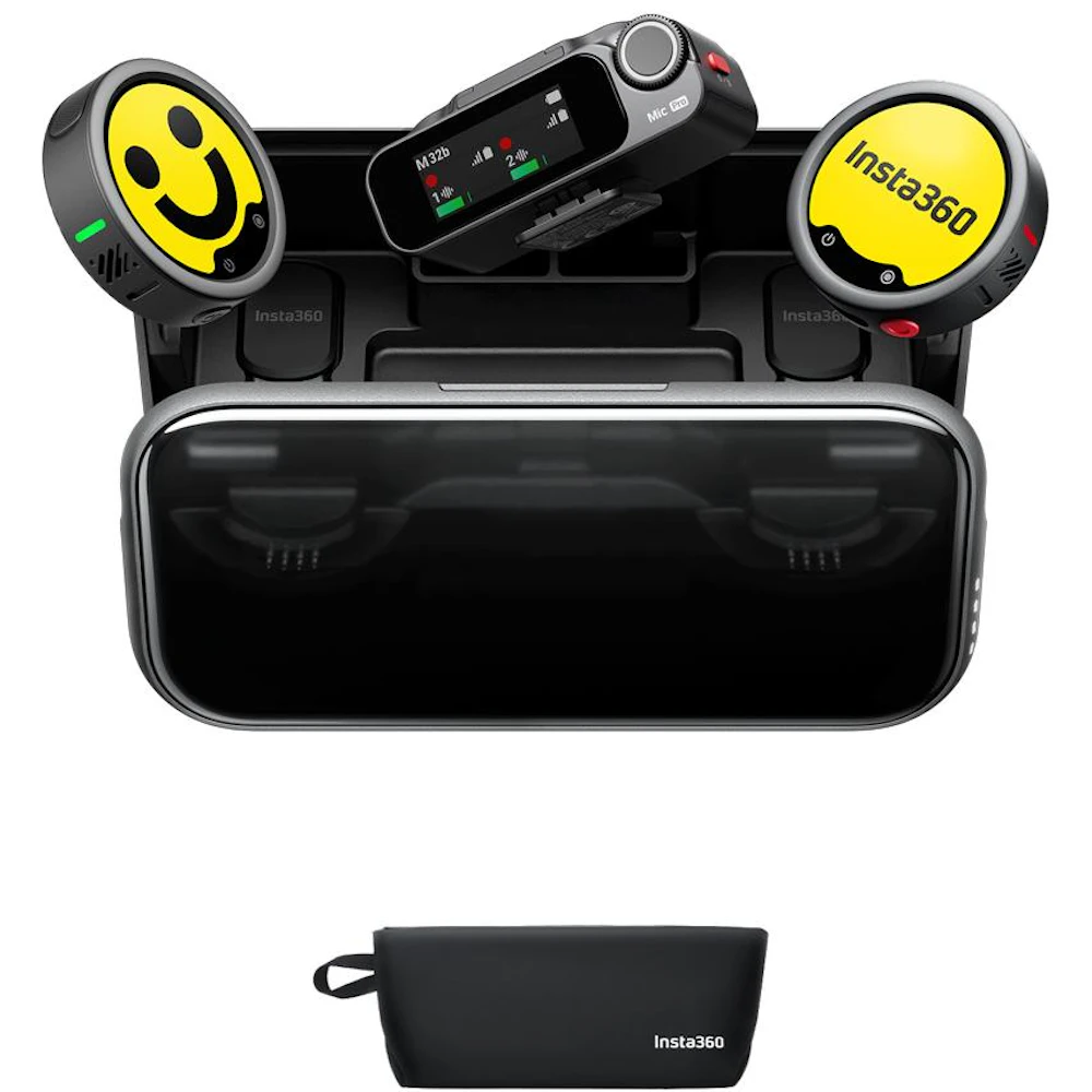 Insta360 Mic Pro 2 TX + 1 RX Wireless Microphone System