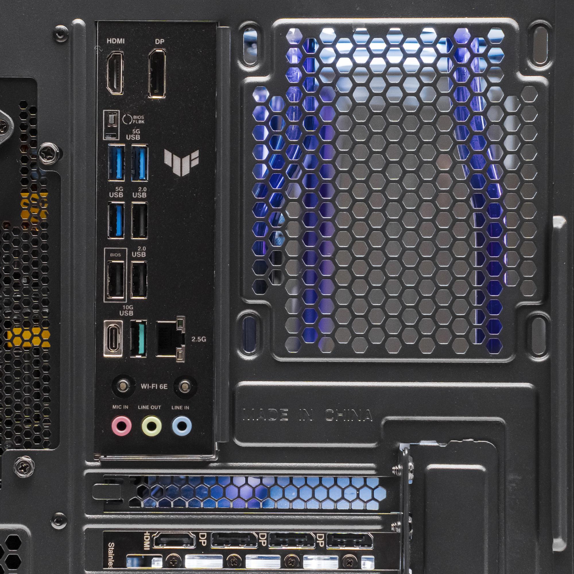 A large main feature product image of PLE Royal RX 9070 XT Prebuilt Ready To Go Gaming PC