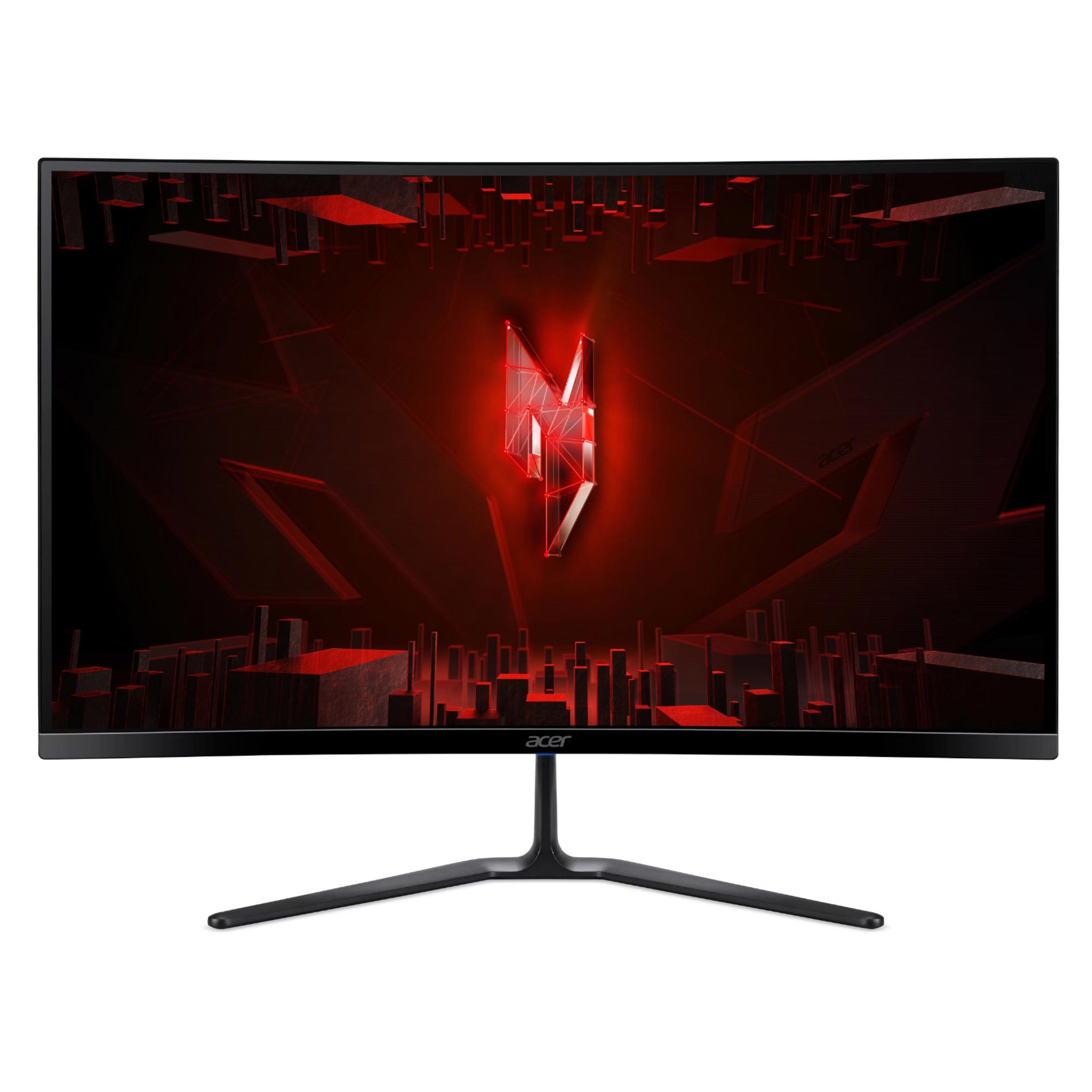 A large main feature product image of EX-DEMO Acer Nitro ED270 X0 - 27" Curved 1080p 200Hz VA Gaming Monitor