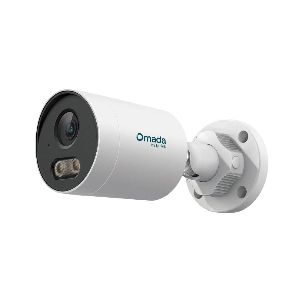 A large main feature product image of TP-Link Omada 5MP Bullet PoE Security Camera