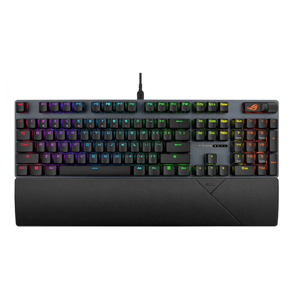 ASUS ROG Strix Scope II X Wired Gaming Keyboard - PBT Storm Switch