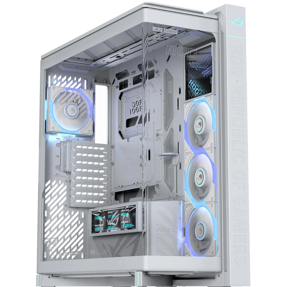 ASUS ROG Cronox ARGB GR801 Full Tower Case - White