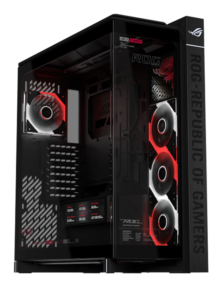 ASUS ROG Cronox ARGB GR801 Full Tower Case - Black