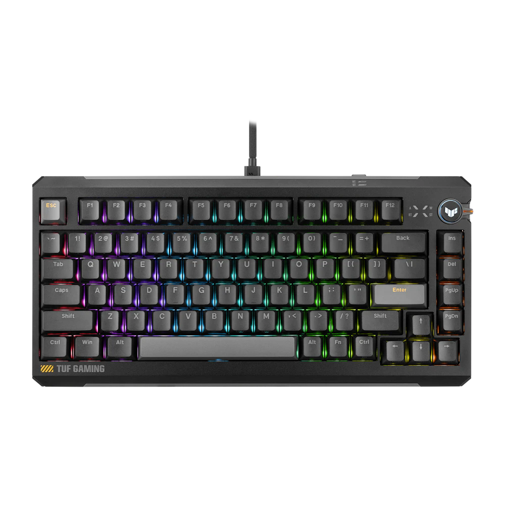 ASUS TUF Gaming K4 Magnetic Gaming Keyboard Black