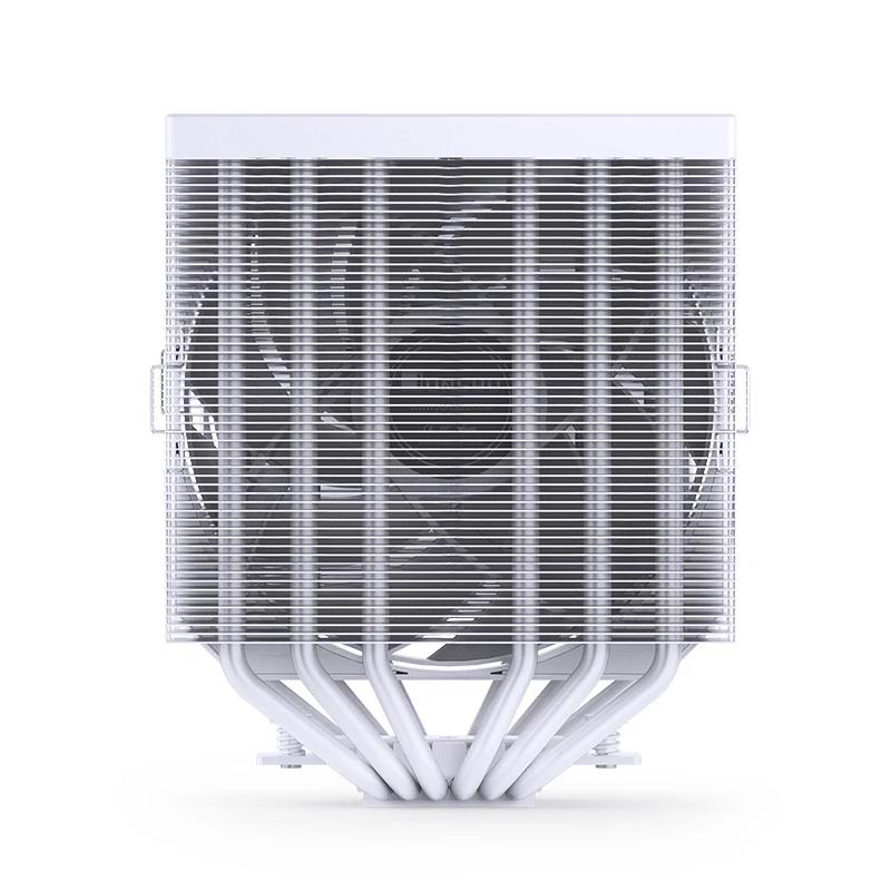 A large main feature product image of EX-DEMO Jonsbo HX6280 ARGB Dual-Tower Performance CPU Cooler (White)