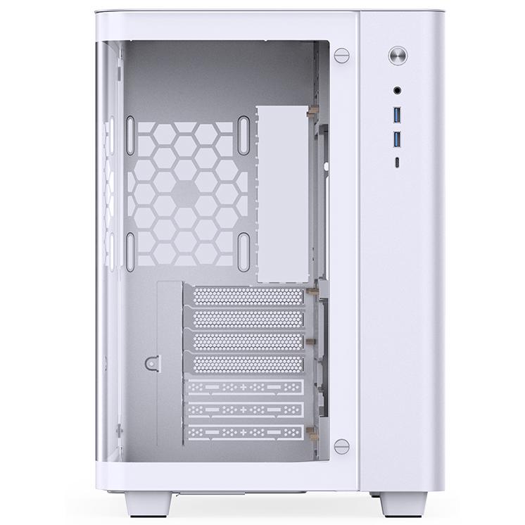 A large main feature product image of EX-DEMO Jonsbo TK-3 Full Tower ATX Case (White)