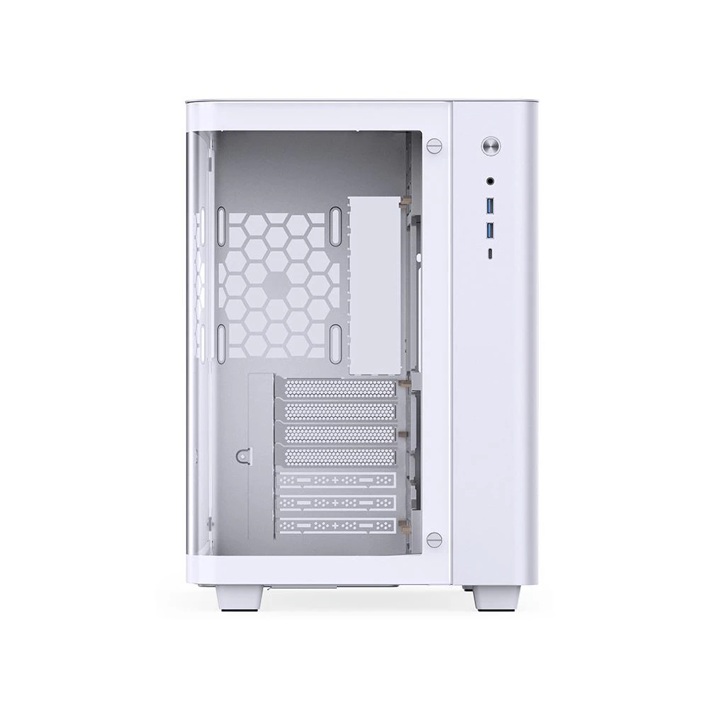 A large main feature product image of EX-DEMO Jonsbo TK-3 Full Tower ATX Case (White)