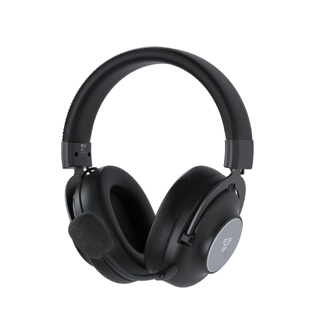 A large main feature product image of Fantech WHG05 STELLAR Wireless Bluetooth Dual Microphones Multi-platform Headset - Black