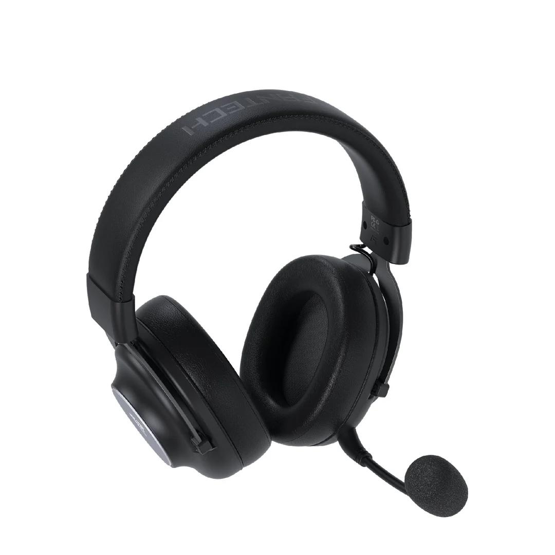 A large main feature product image of Fantech WHG05 STELLAR Wireless Bluetooth Dual Microphones Multi-platform Headset - Black