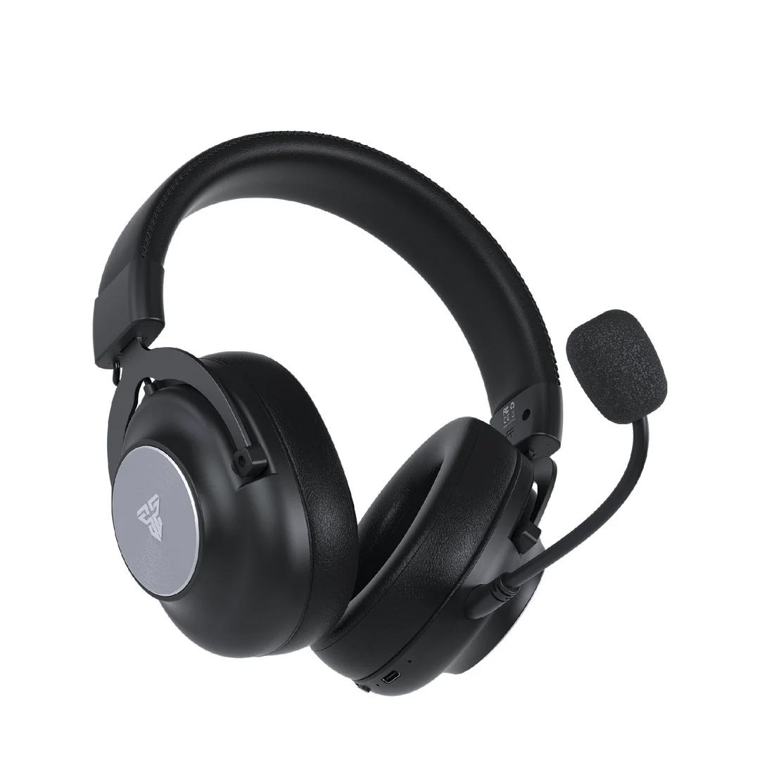 A large main feature product image of Fantech WHG05 STELLAR Wireless Bluetooth Dual Microphones Multi-platform Headset - Black