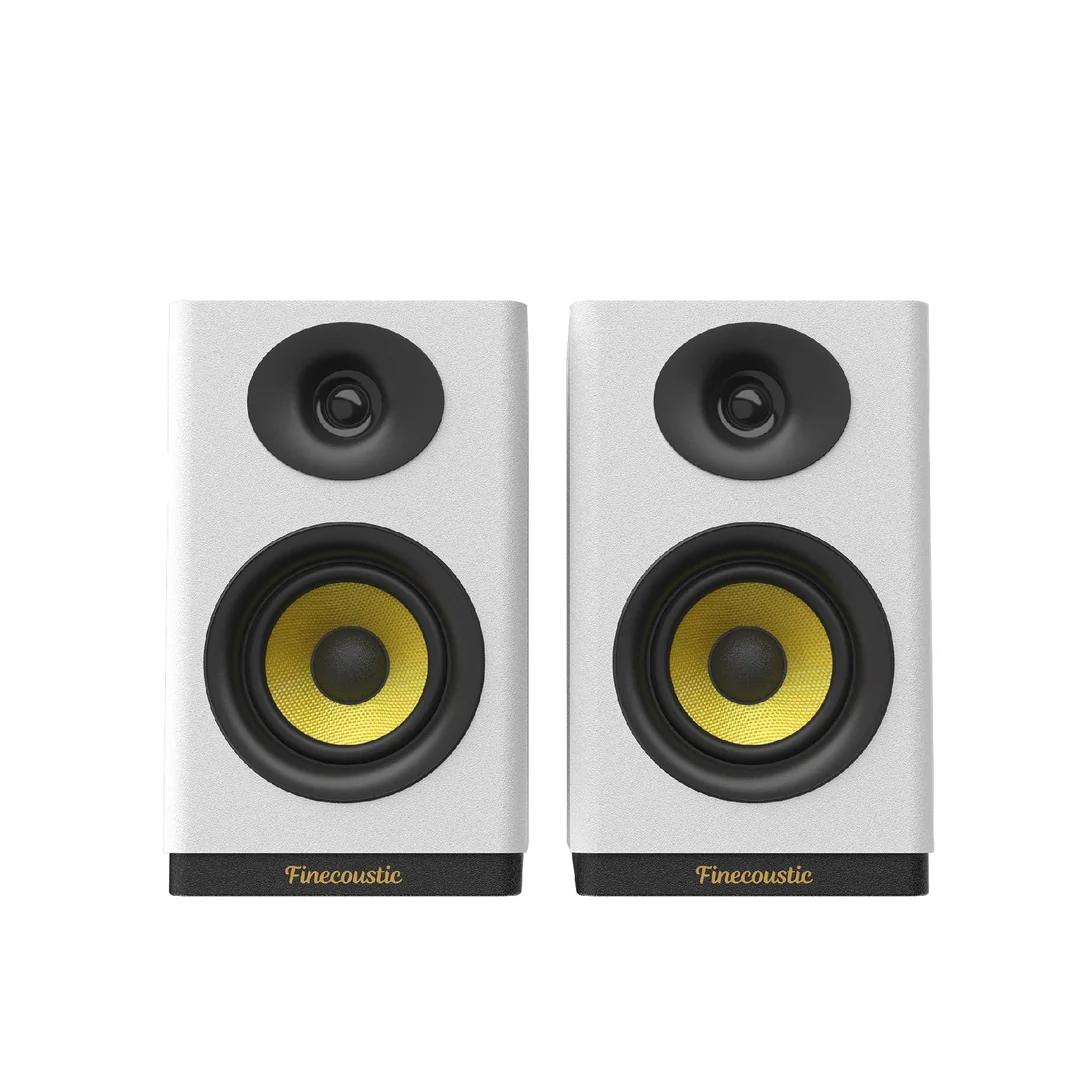 A large main feature product image of Fantech x Finecoustic HAKO STUDIO 301 80W HiFi Bookshelf Speaker