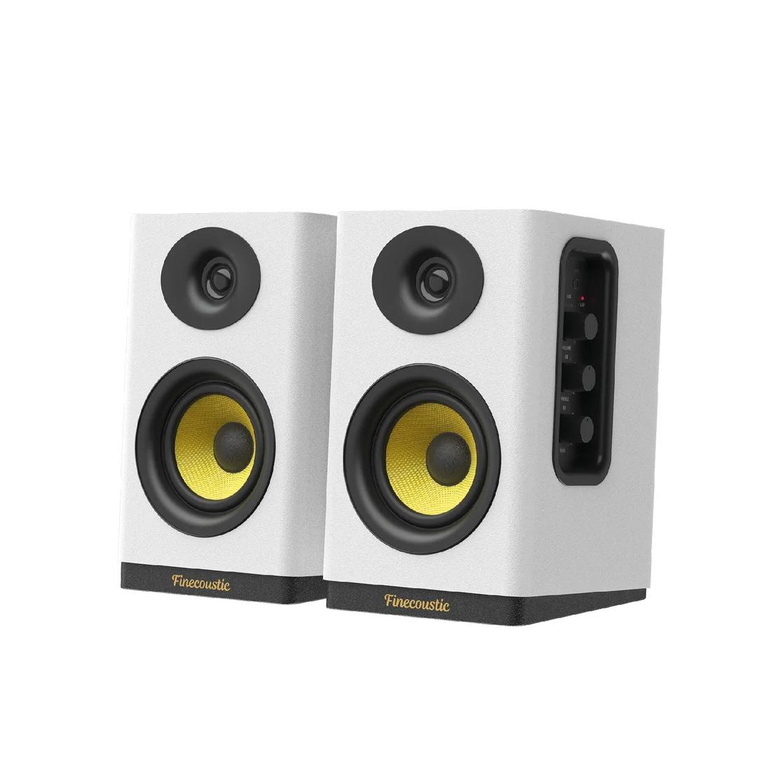 A large main feature product image of Fantech x Finecoustic HAKO STUDIO 301 80W HiFi Bookshelf Speaker