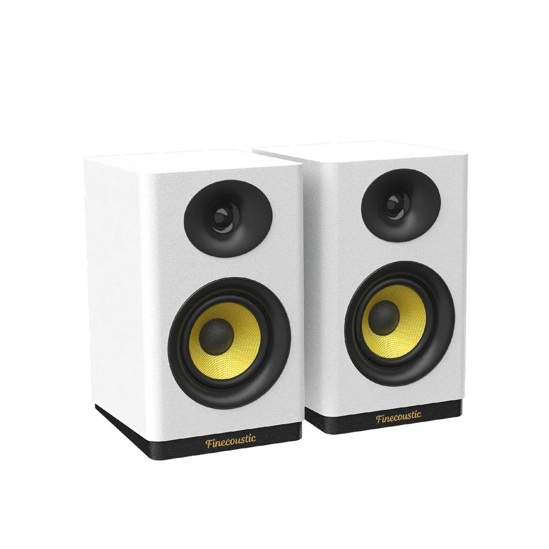 A large main feature product image of Fantech x Finecoustic HAKO STUDIO 301 80W HiFi Bookshelf Speaker