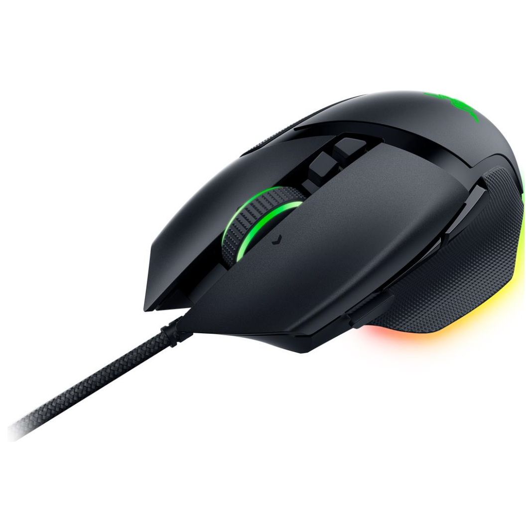 A large main feature product image of EX-DEMO Razer Basilisk V3 - Ergonomic Wired Gaming Mouse