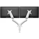 A small tile product image of EX-DEMO SilverStone ARM26 Dual Monitor Arm (White)