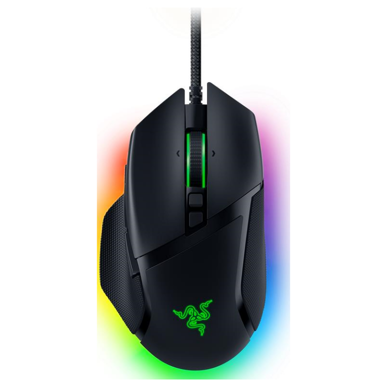 A large main feature product image of EX-DEMO Razer Basilisk V3 - Ergonomic Wired Gaming Mouse