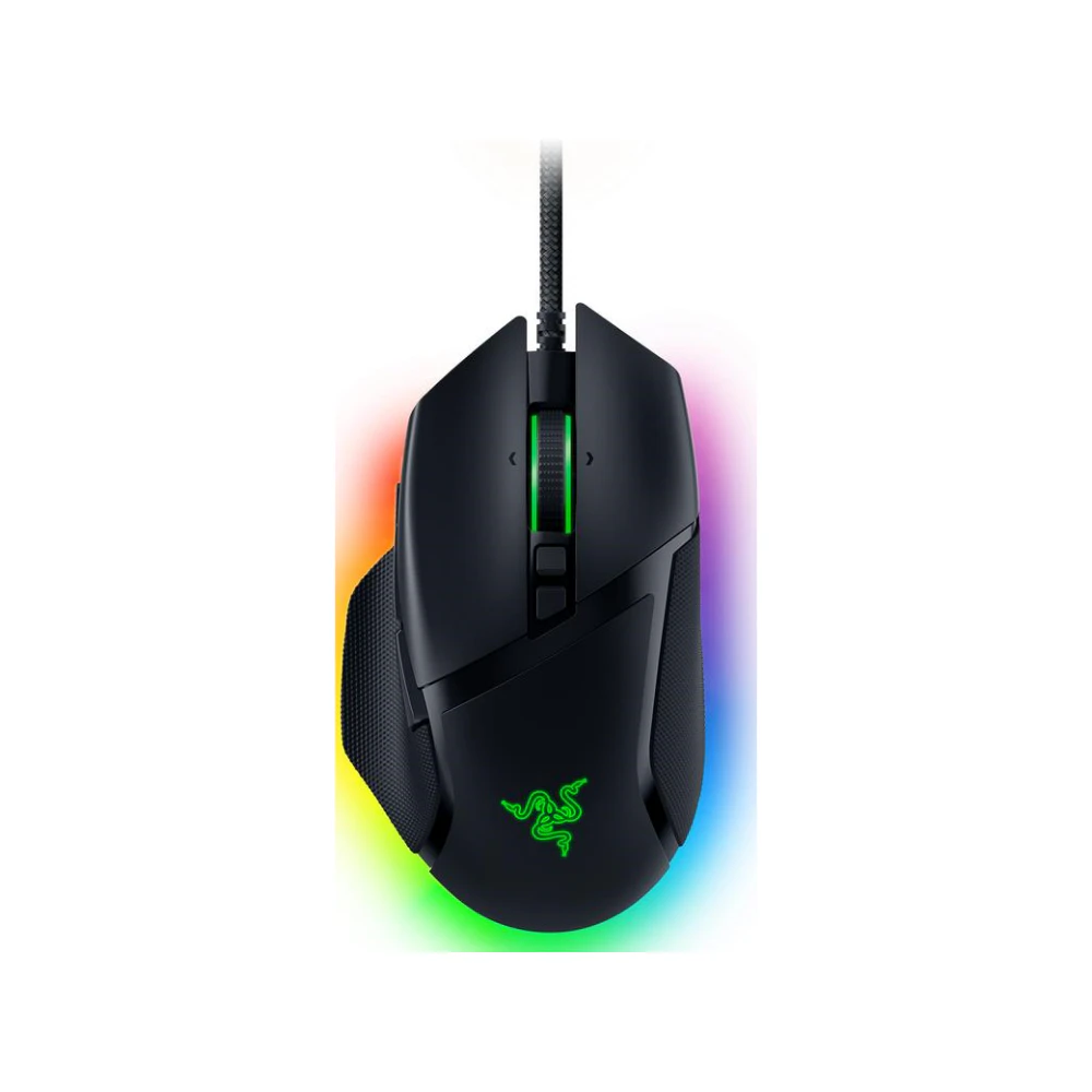 A large main feature product image of EX-DEMO Razer Basilisk V3 - Ergonomic Wired Gaming Mouse