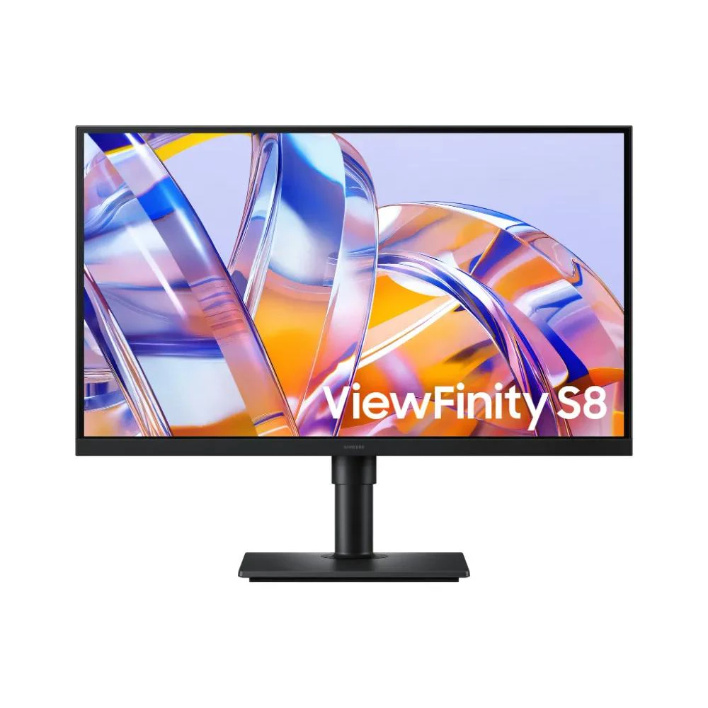 A large main feature product image of Samsung Viewfinity S8 S80UH - 27" 4K 2160p 60Hz IPS Monitor