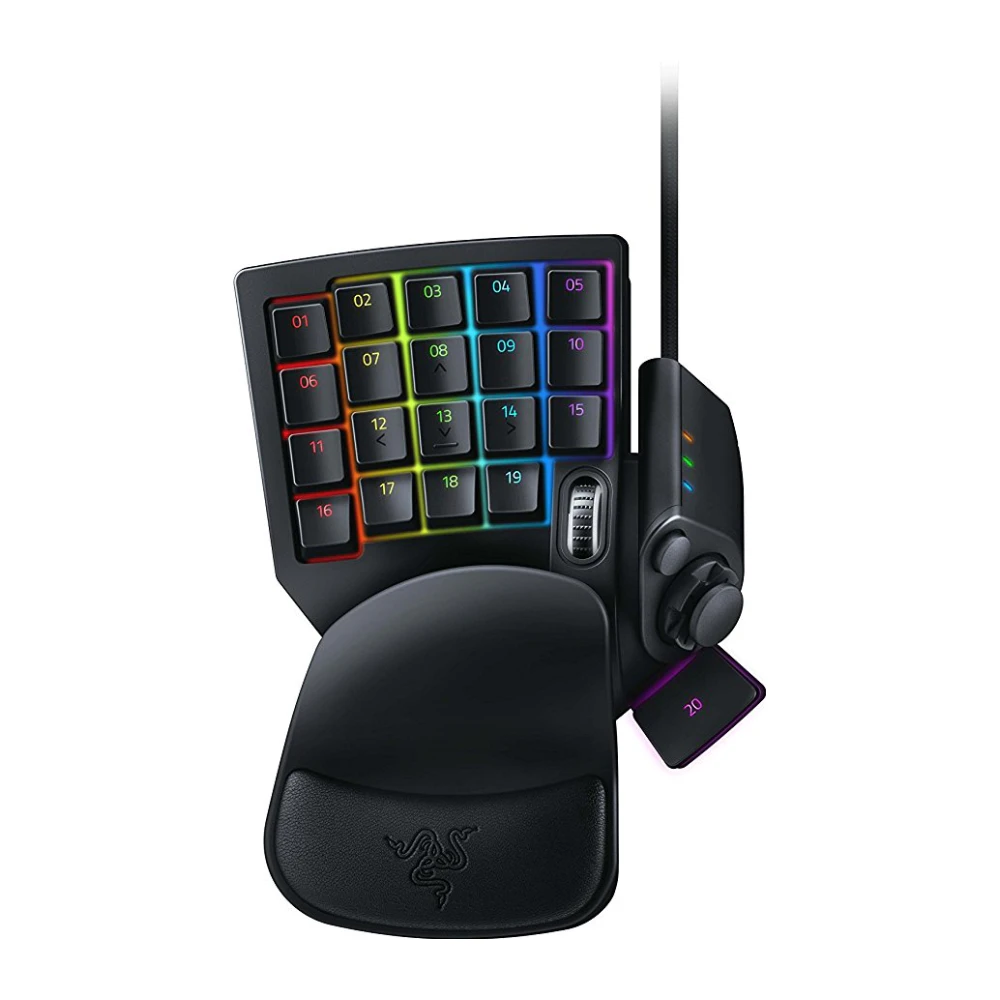 A large main feature product image of EX-DEMO Razer Tartarus Chroma V2 - USB Macro Gamepad (Mecha-Membrane Switch)