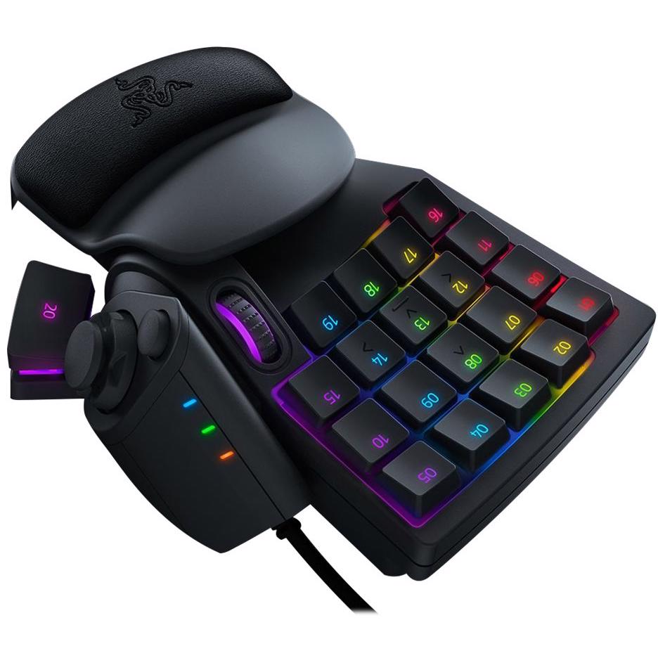 A large main feature product image of EX-DEMO Razer Tartarus Chroma V2 - USB Macro Gamepad (Mecha-Membrane Switch)