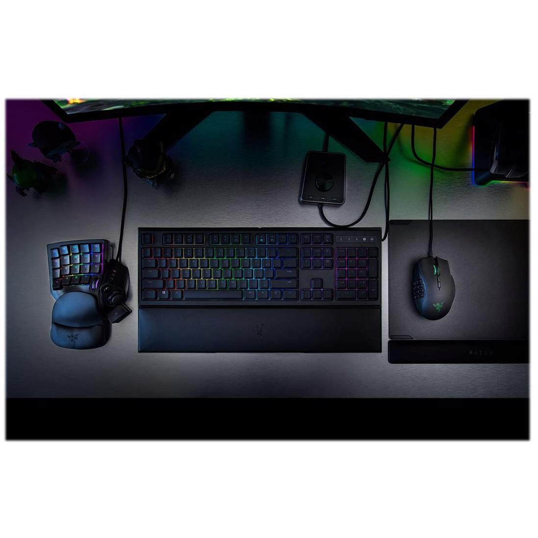 A large main feature product image of EX-DEMO Razer Tartarus Chroma V2 - USB Macro Gamepad (Mecha-Membrane Switch)