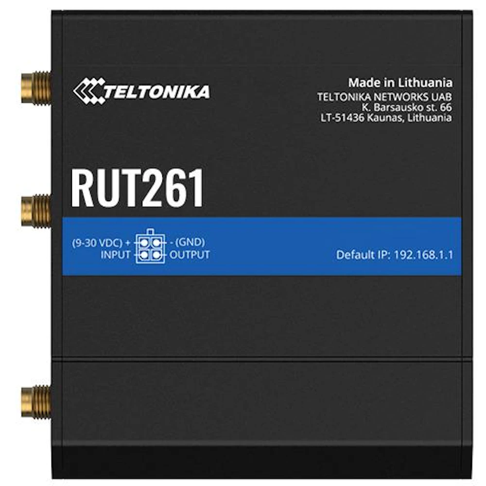 Teltonika RUT261 Industrial Cellular Cat 6 Router