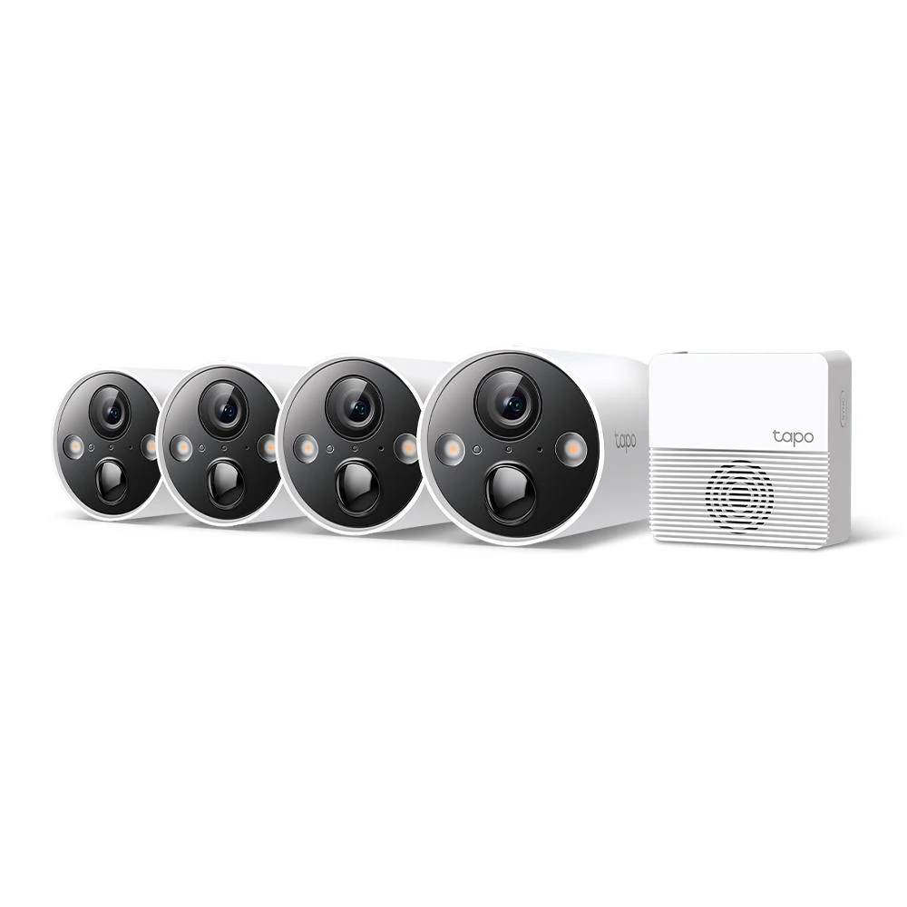 TP-Link Tapo C420S4 Smart Wire-Free Security Camera System (4-pack)