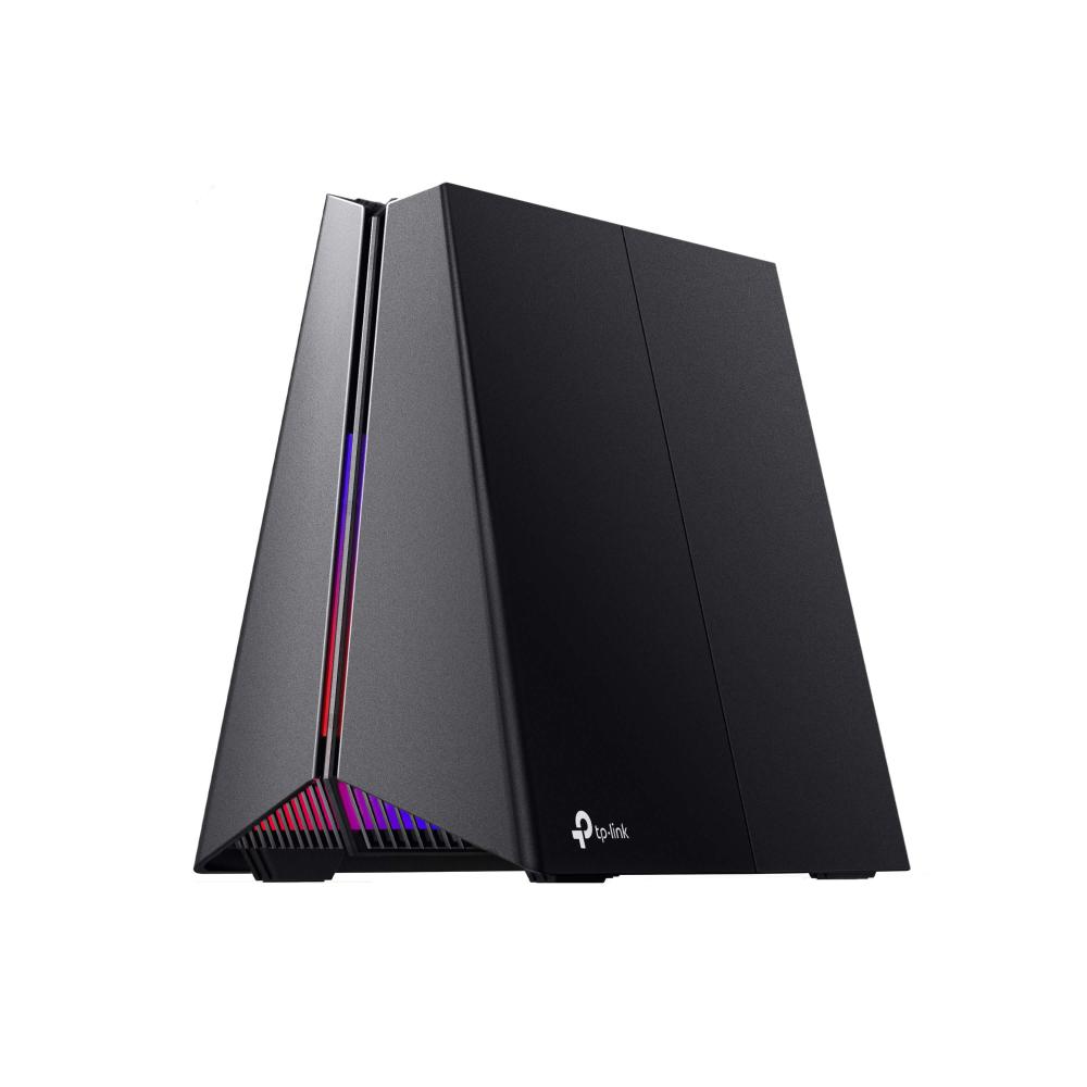 A large main feature product image of TP-Link Archer GE550 - Wi-Fi 7 Gaming Router