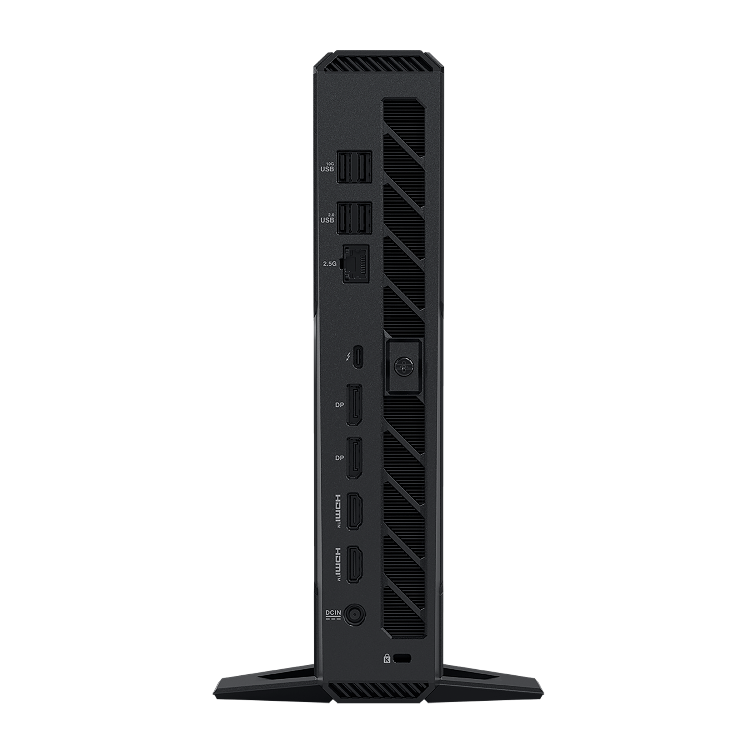 A large main feature product image of ASUS NUC 15 Performance Ultra 9 RTX 5070 Barebones Mini PC
