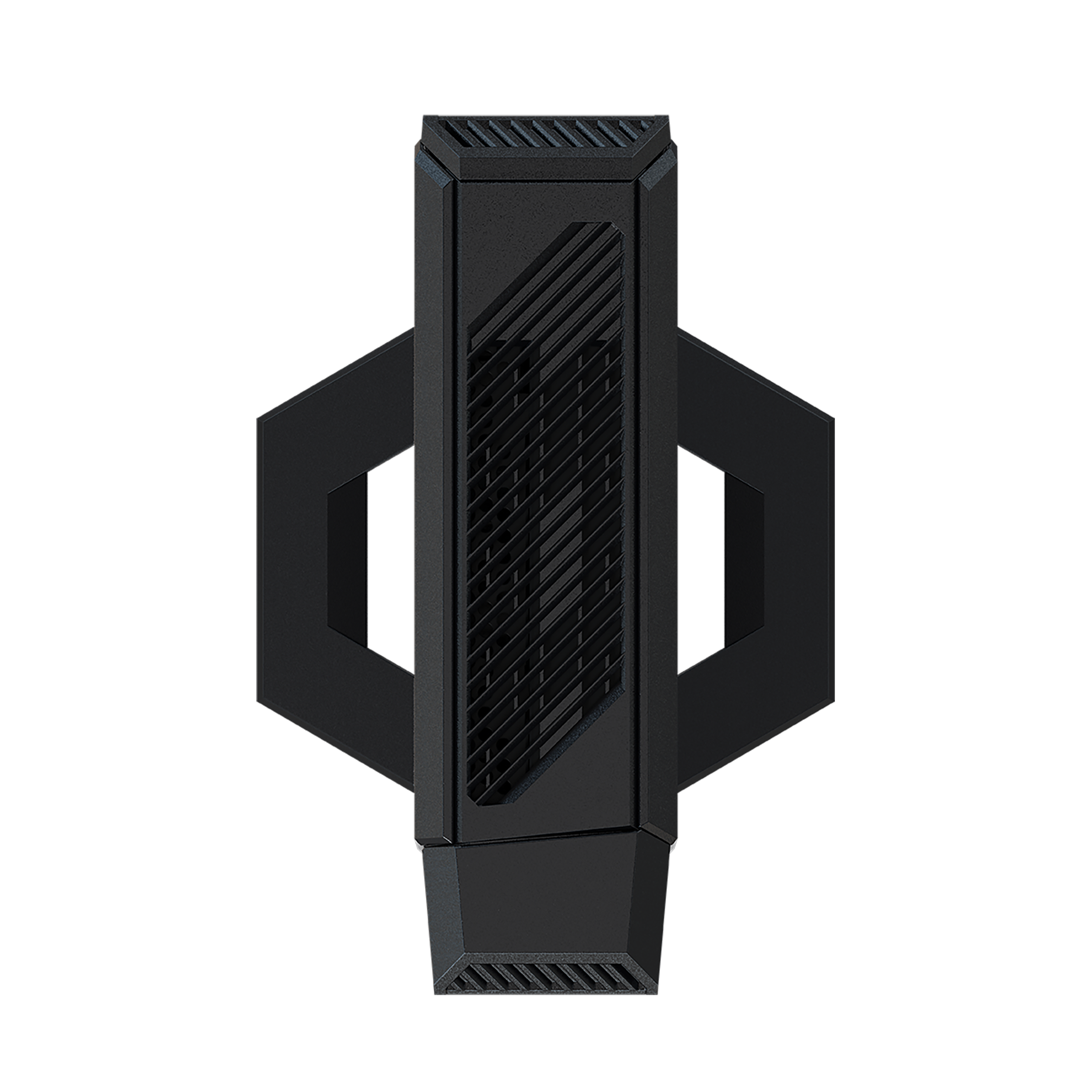 A large main feature product image of ASUS NUC 15 Performance Ultra 9 RTX 5070 Barebones Mini PC