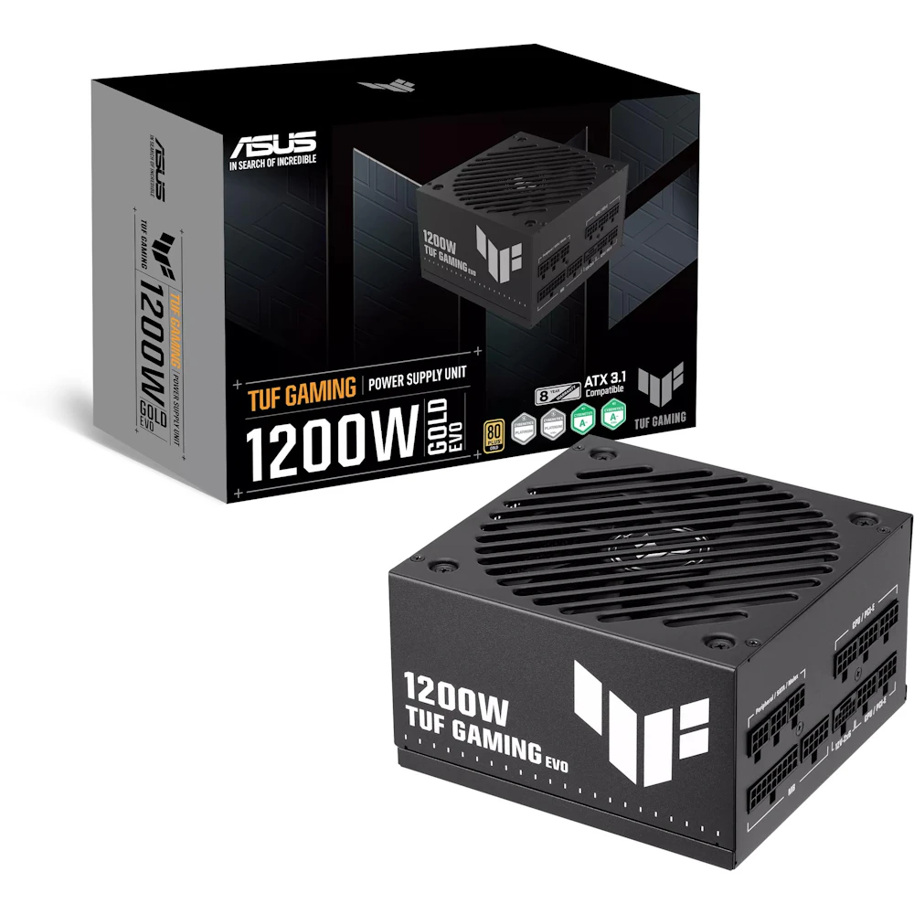 ASUS TUF Gaming Evo 1200W Gold PCIe 5.1 Modular PSU