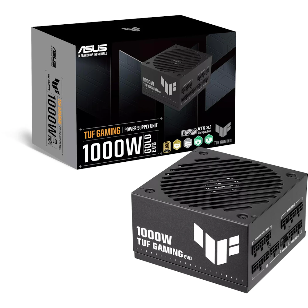 ASUS TUF Gaming Evo 1000W Gold PCIe 5.1 Modular PSU
