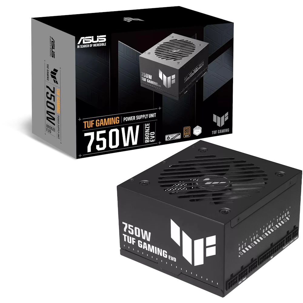 ASUS TUF Gaming Evo 750W Bronze Modular PSU