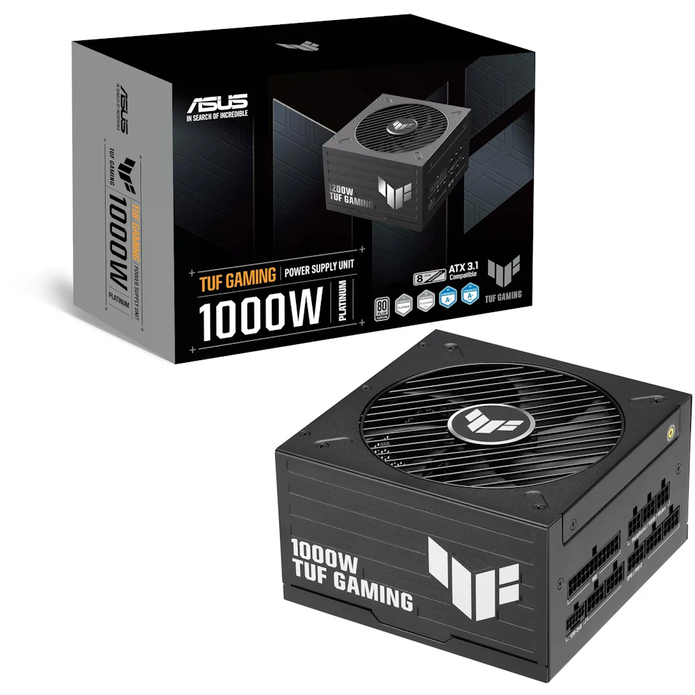 ASUS TUF Gaming 1000W Platinum PCIe 5.1 Modular PSU