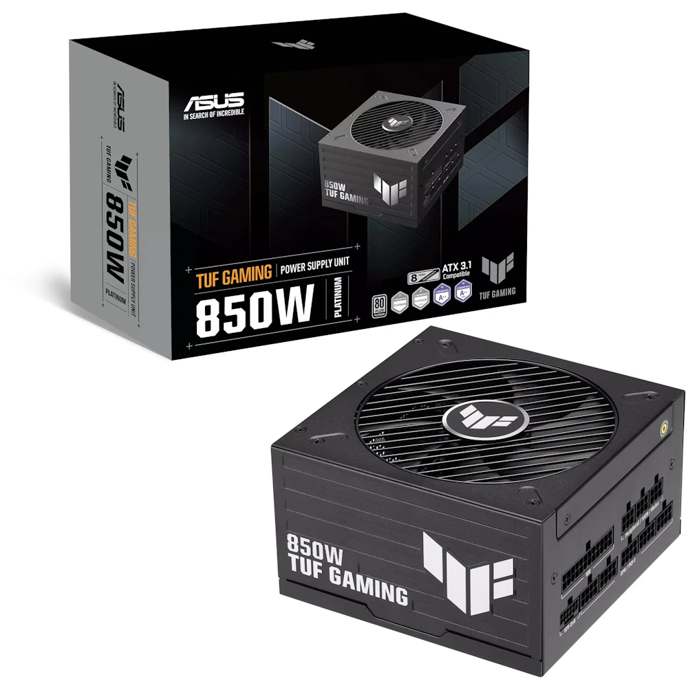 ASUS TUF Gaming 850W Platinum PCIe 5.1 Modular PSU