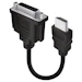 A product image of EX-DEMO ALOGIC 15cm HDMI to DVI-D Adapter Cable