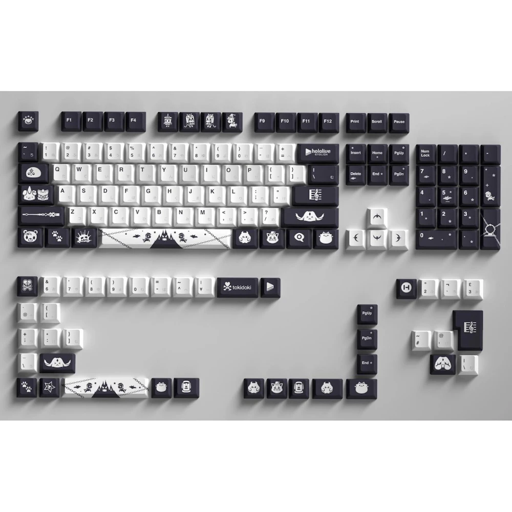 HYTE Tokidoki x Hololive English Keycap Bundle