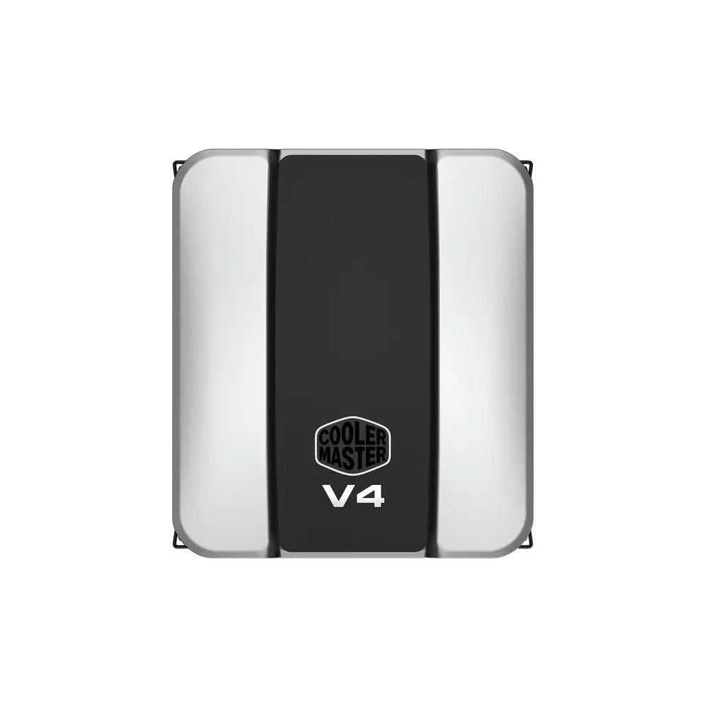 A large main feature product image of EX-DEMO Cooler Master V4 ALPHA 3DHP CPU Cooler (Black)