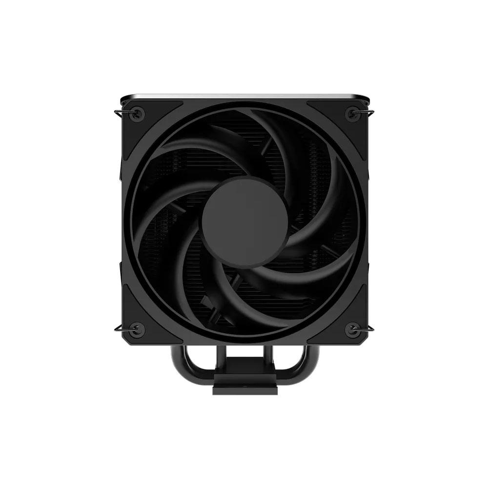 A large main feature product image of EX-DEMO Cooler Master V4 ALPHA 3DHP CPU Cooler (Black)