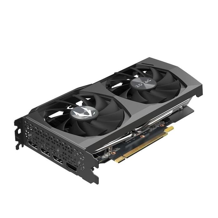 A large main feature product image of Zotac Gaming GeForce RTX 3060 Twin Edge 12GB GDDR6