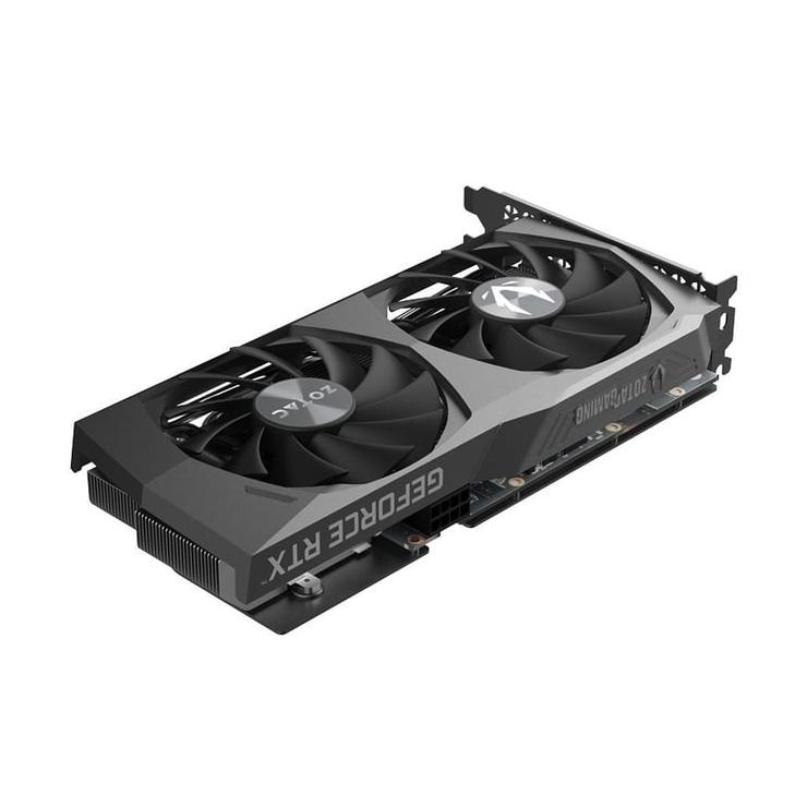 A large main feature product image of Zotac Gaming GeForce RTX 3060 Twin Edge 12GB GDDR6