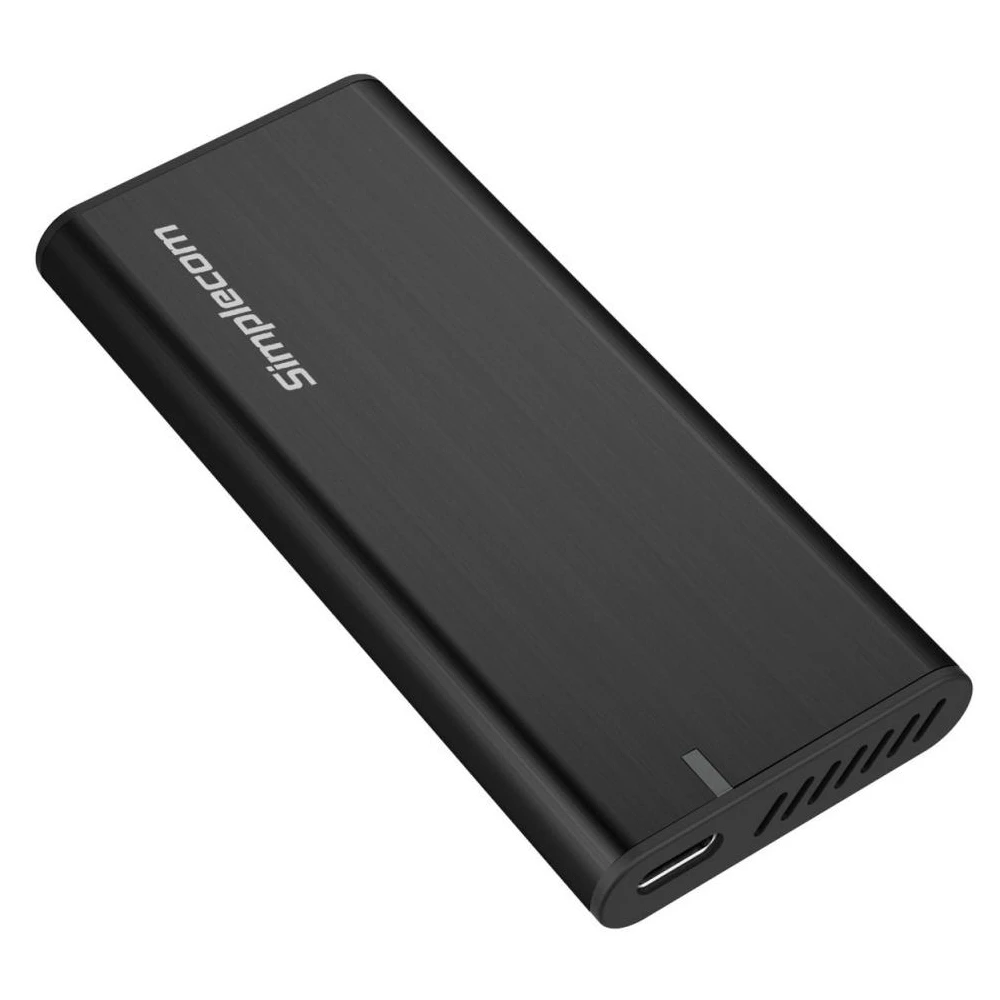 A large main feature product image of EX-DEMO Simplecom SE502C SATA M.2 SSD to USB 3.2 Gen1 Type-C Enclosure - 5Gbps