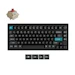 A product image of Keychron Q1 Ultra 8K Wireless Custom Mechanical Keyboard - Black (Keychron Silk POM Switch - Red)