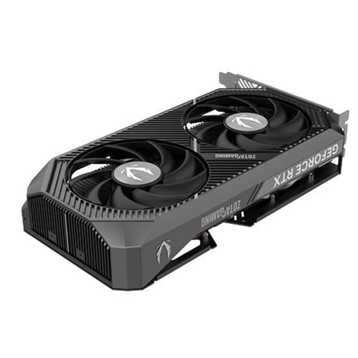 A large main feature product image of ZOTAC GAMING GeForce RTX 5060 Twin Edge Plus 8GB GDDR7