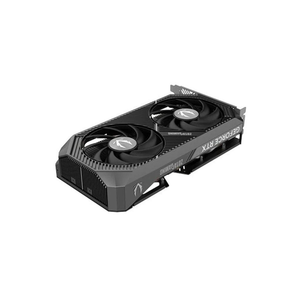 A large main feature product image of ZOTAC GAMING GeForce RTX 5060 Twin Edge Plus 8GB GDDR7